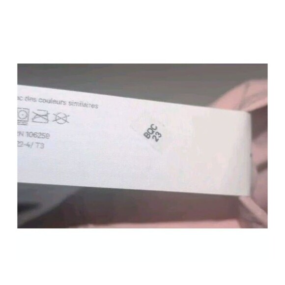 Lululemon Free to Be Serene Longline Bra Pink Jacquard Size 4 NWT C/D Cup NEW - Picture 11 of 16